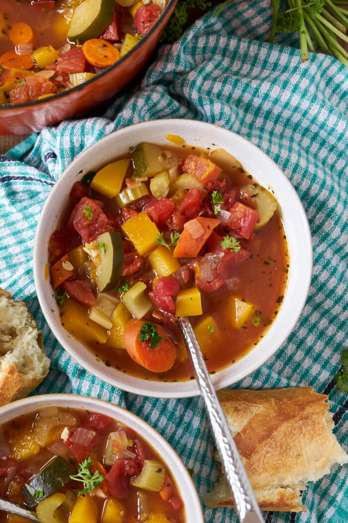 Fall Harvest Vegetable Soup • Joyous Health Recipe