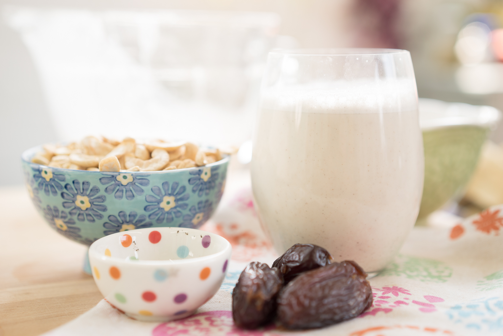 cashew milk recipe calories